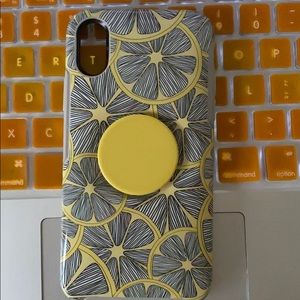 iPhone X Otterbox + Pop Socket